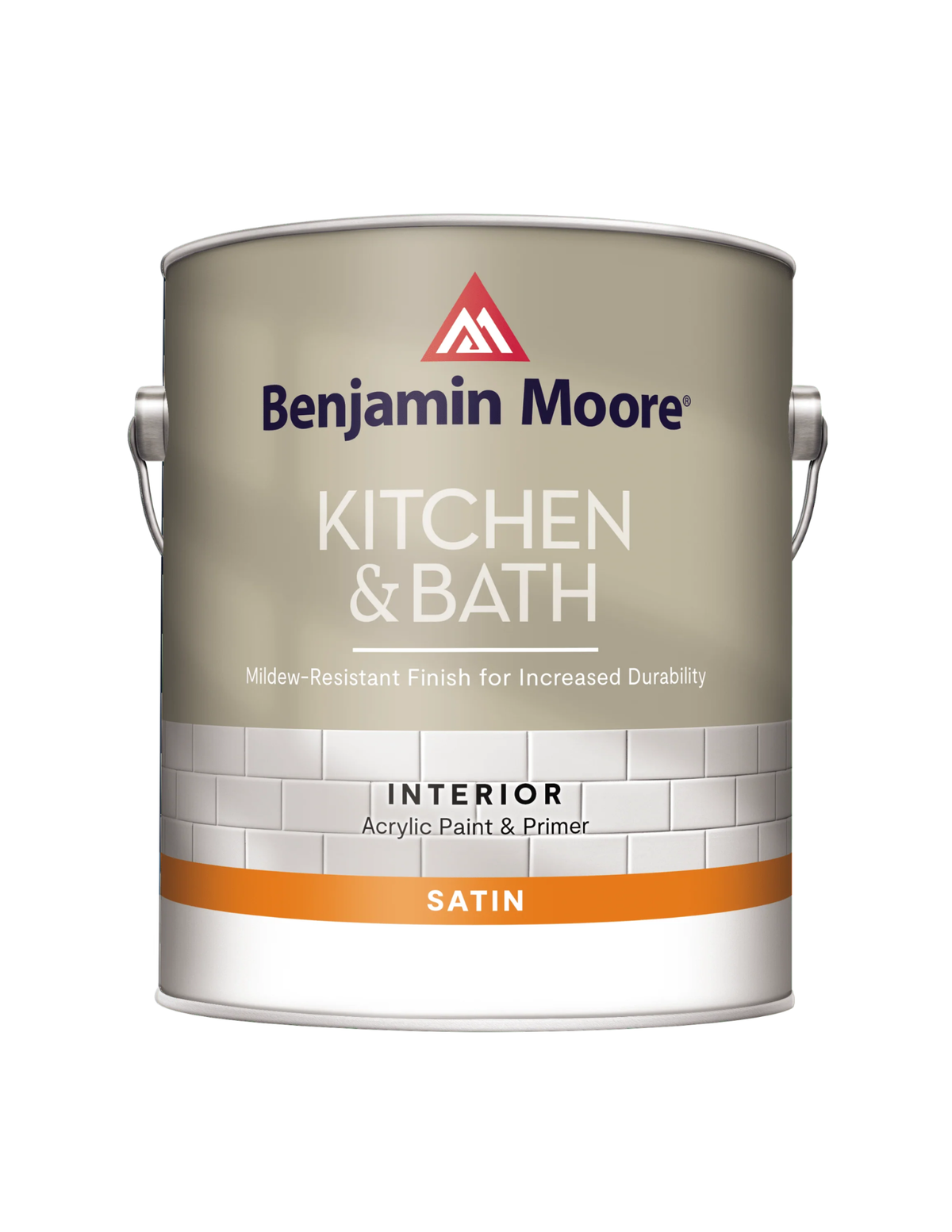 Benjamin Moore Kitchen and Bath Interior Paint - Satin Finish 322