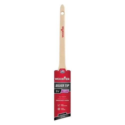 Wooster Silver Tip 5224 - Angle Trim Paint Brush - 1 1/2" Soft
