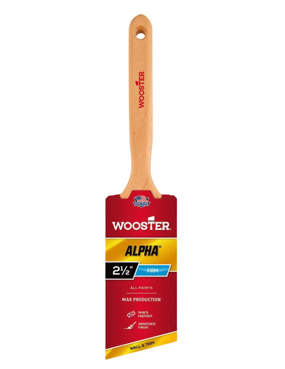 Wooster Alpha 4231 - Angle Sash Brush 2.5" Firm