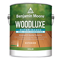 Benjamin Moore Woodluxe Water-Based Deck + Siding Exterior Stain - Solid 694