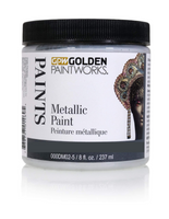 Metallic Paint Pre-Tinted Colors - 8oz. Sample Jars