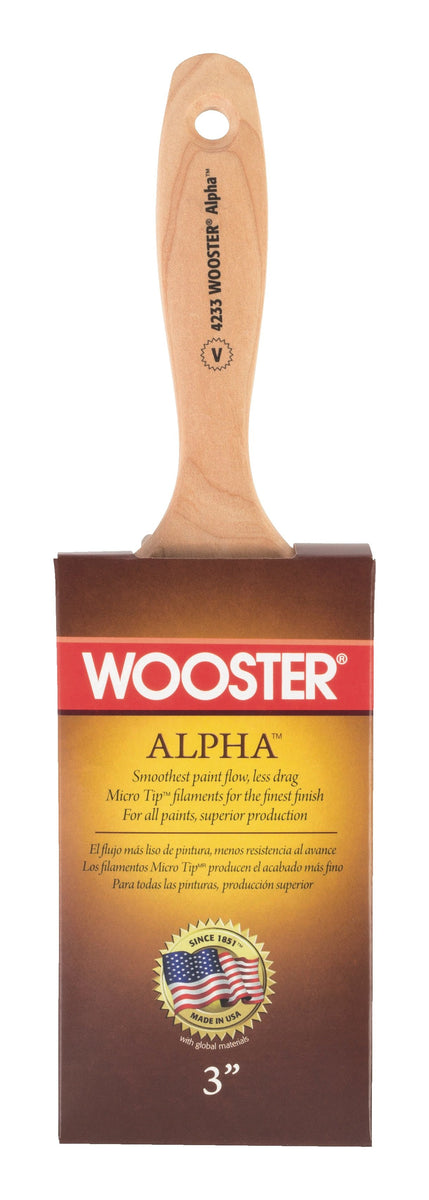 Wooster 3 Alpha Flat Sash Brush