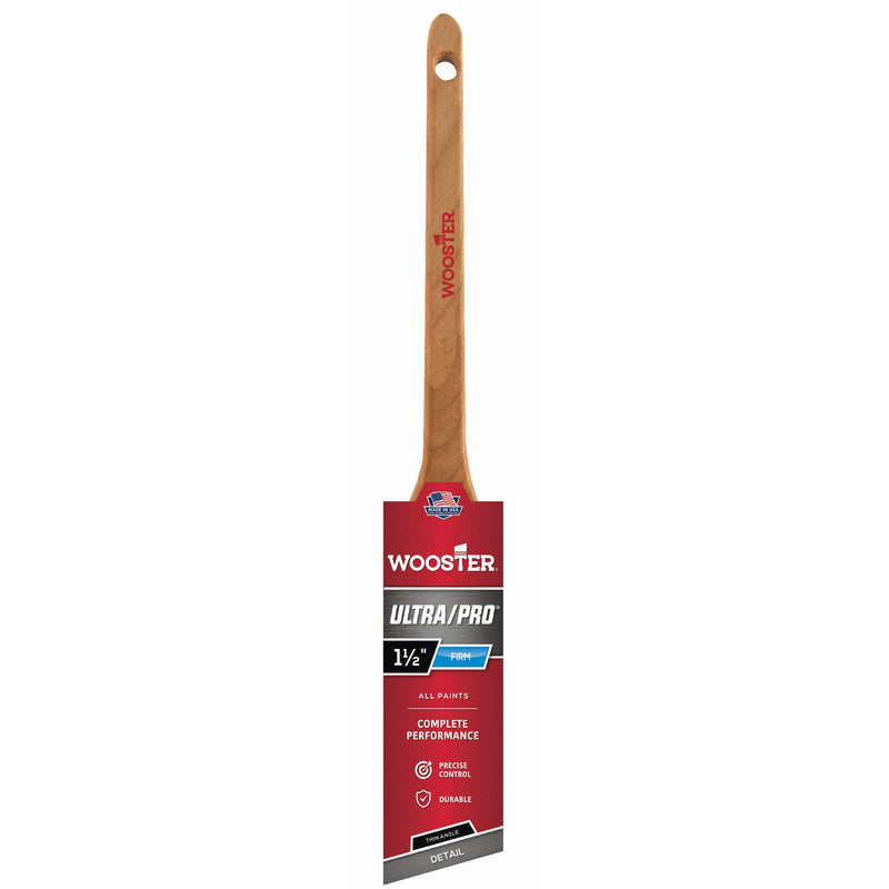 Wooster Ultra/Pro 4181 - Thin Handle - Angle Paint Brush Firm - view 3