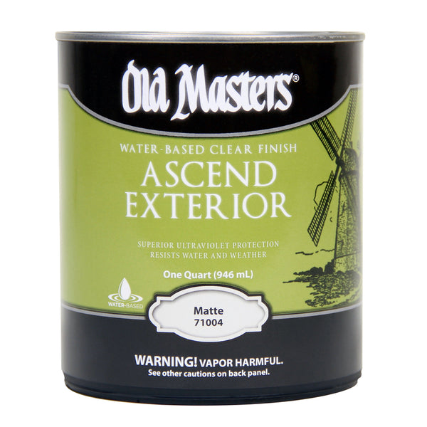Old Masters Ascend Matte Clear Water-Based Finish 1 qt. 71004
