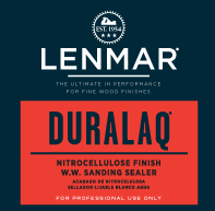 Lenmar DuraLaq Nitrocellulose Water White Sanding Sealer 1C.203