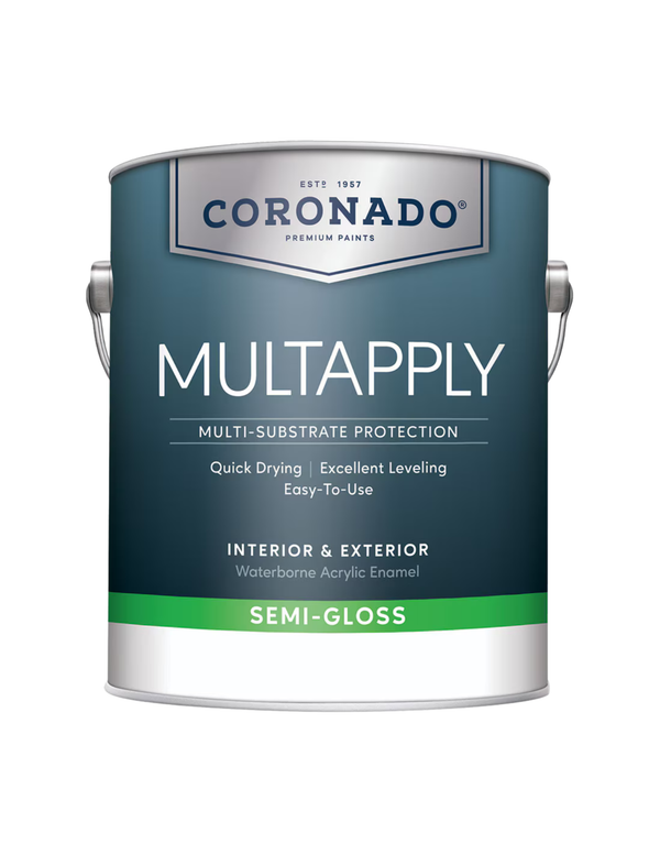 Coronado® MULTAPPLY™ Waterborne Acrylic Enamel- Semi-Gloss 1190 (Int/Ext)