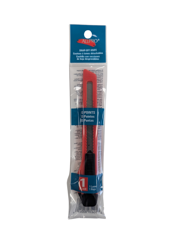 ALLPRO Snap Off Knife - 13 Point
