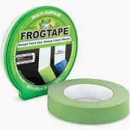 FrogTape 1 in. W x 60 yd. L - Medium Strength Painter's Tape- 1 pk