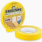 FrogTape 1 in. W x 60 yd. L - Delicate Surface Painter's Tape- 1 pk
