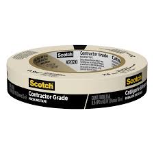 Scotch Contractor Grade 0.94 in. W x 60.1 yd. L Beige Medium Strength Masking Tape 1 pk
