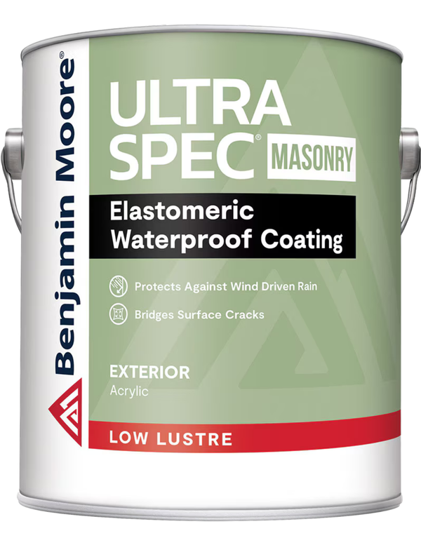 Benjamin Moore Ultra Spec Masonry Elastomeric Waterproof Coating Low Lustre 360