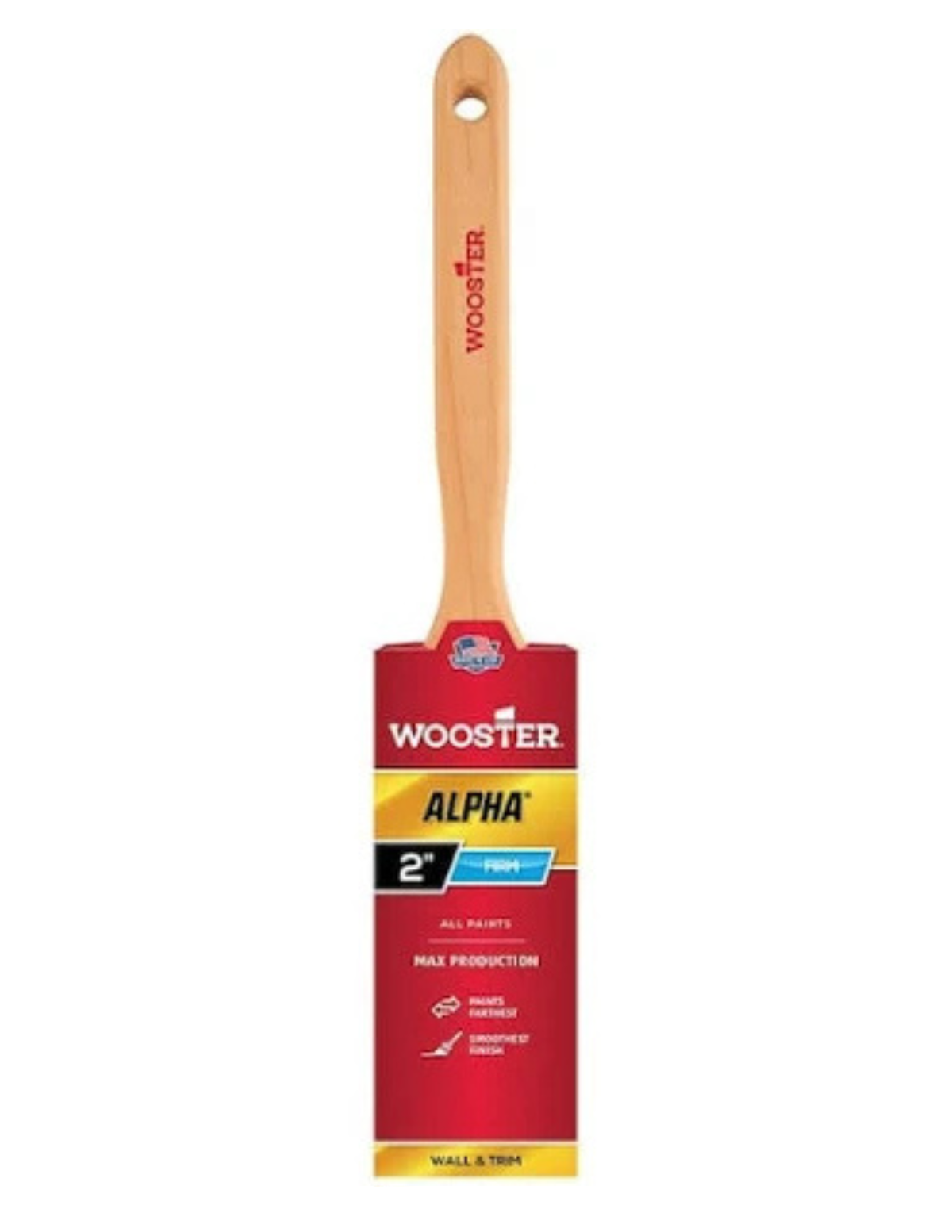 Wooster Alpha 4232 - Flat Sash Paint Brush Firm - view 2