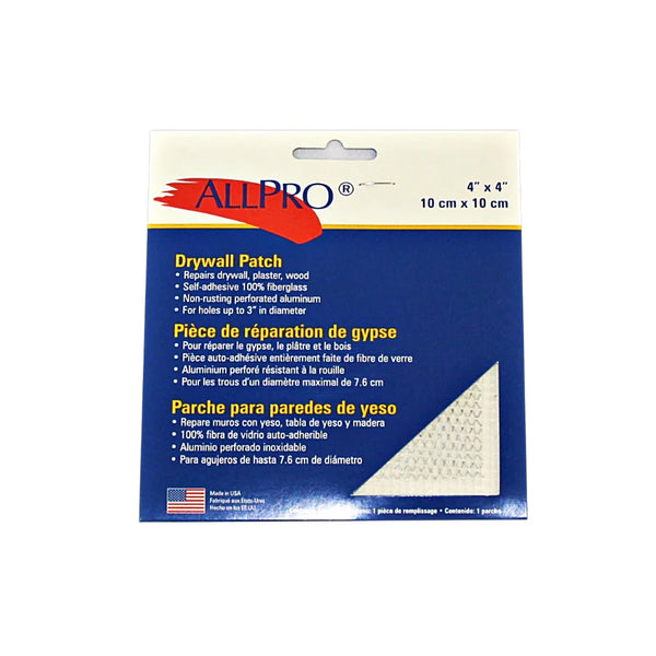 ALLPRO Drywall Patch - Self Adhesive 4x4