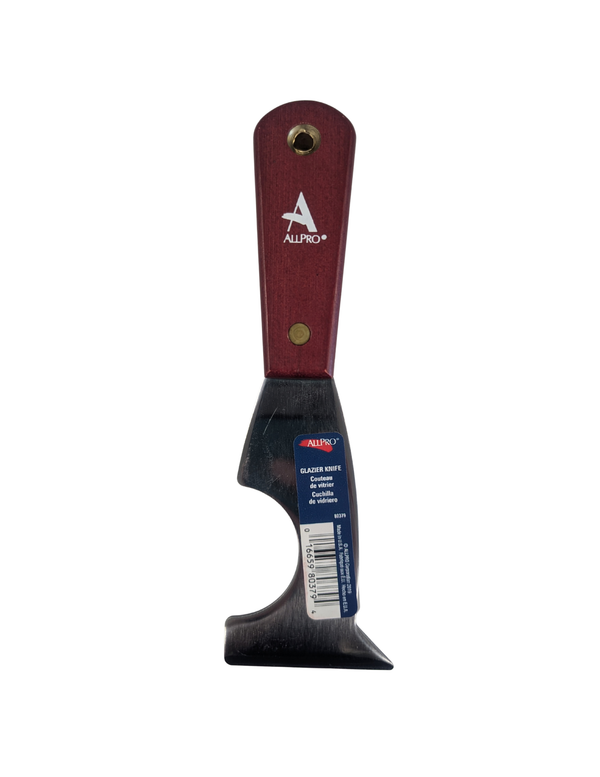 ALLPRO Glazier Knife 5 in 1 - Wood Handle