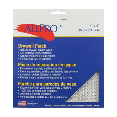 ALLPRO Drywall Patch - Self Adhesive 6x6