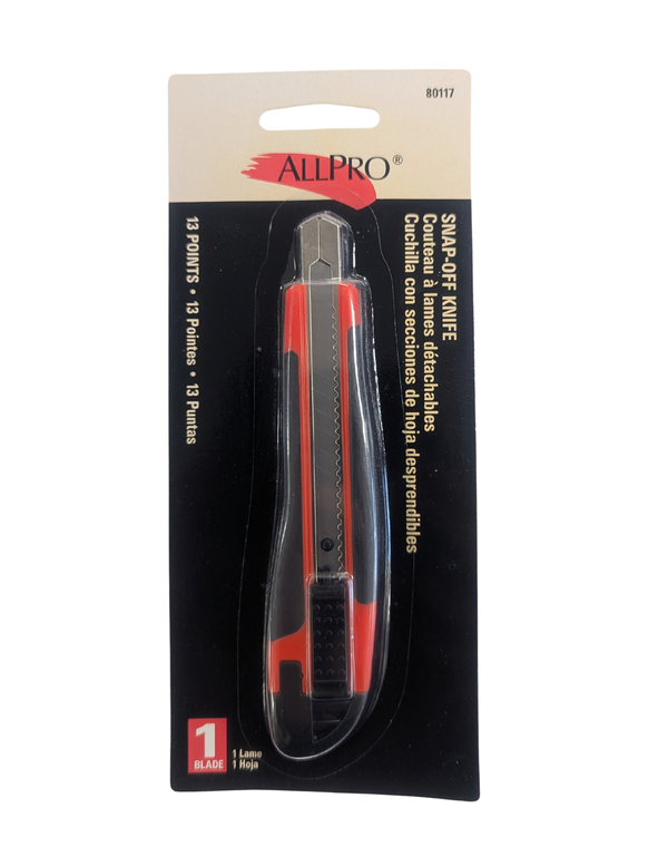 ALLPRO Snap Off Knife Pro - 13 Point w/1blade