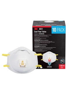 3M Particulate Respirator 8511, N95 (10pack)
