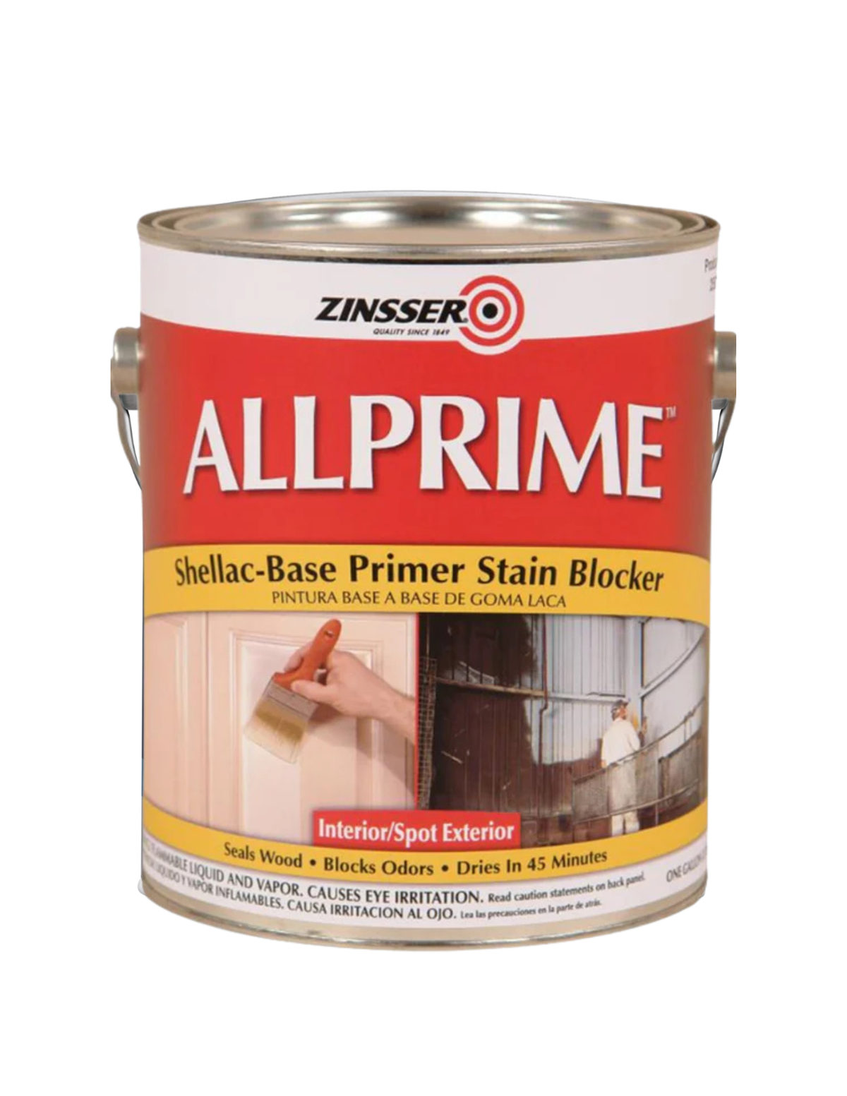 Zinsser ALLPRIME White - Shellac Primer (BIN)