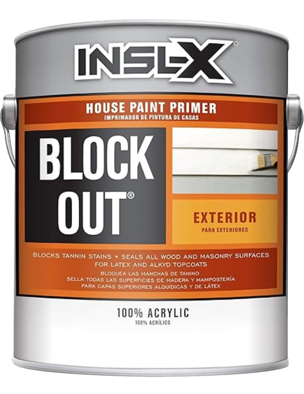 INSL-X Block Out Exterior Tannin Blocking Primer TB-1100