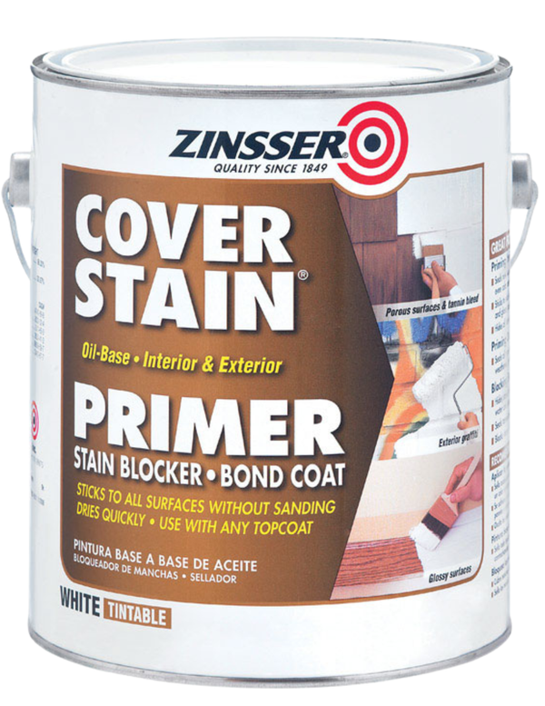 Zinsser Cover Stain White Oil-Based Alkyd Primer and Sealer (1 Gal.)