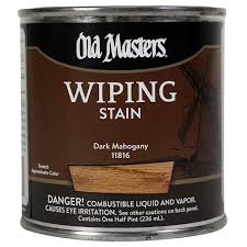 Old Masters- Wiping Stain Oil Based- DARK MAHOGANY