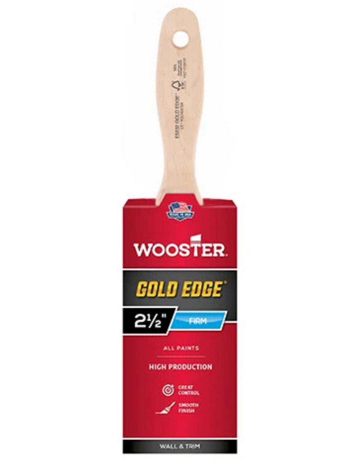 Wooster Gold Edge 5236 - Semi-Oval Flat Paint Brush Firm - view 4