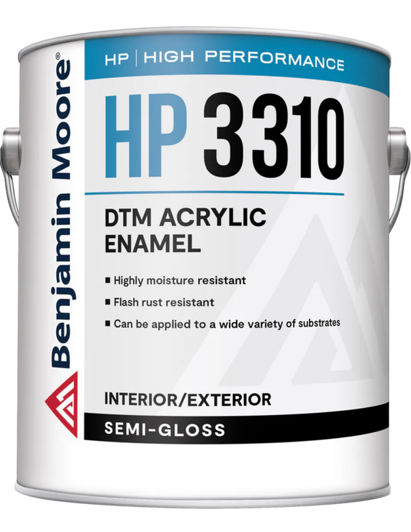 Benjamin Moore DTM Acrylic Enamel - Semi-Gloss HP3310