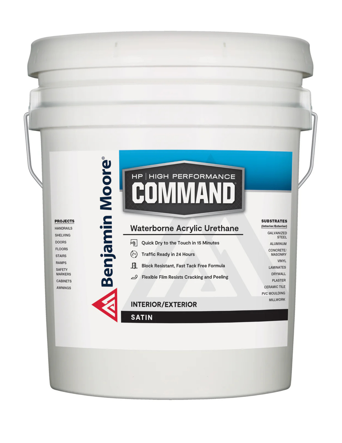 Benjamin Moore Command Waterborne Acrylic Urethane Satin HP3920 - view 3