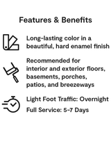 Benjamin Moore Floor & Patio Low Sheen Enamel N122 - view 3