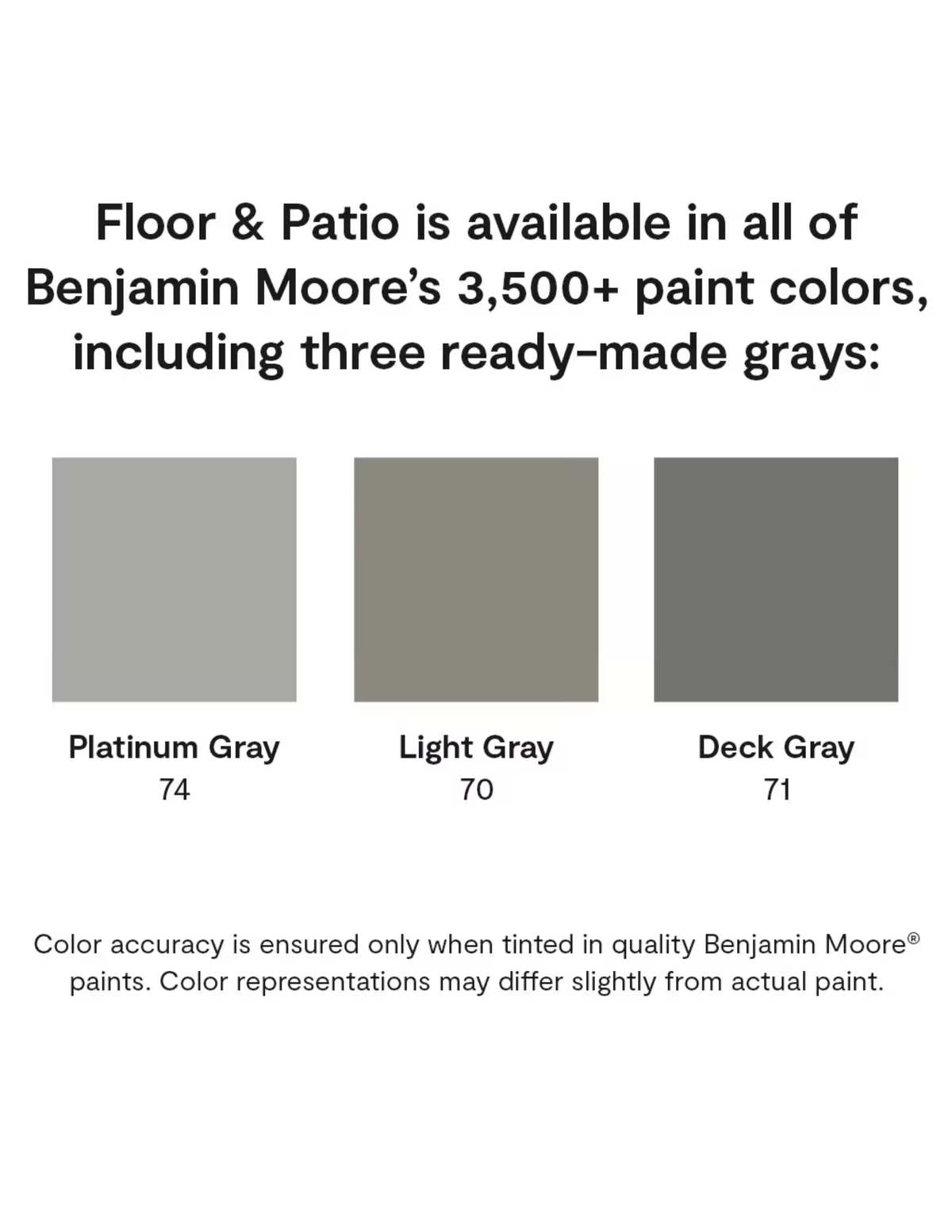 Benjamin Moore Floor & Patio Low Sheen Enamel N122 - view 5