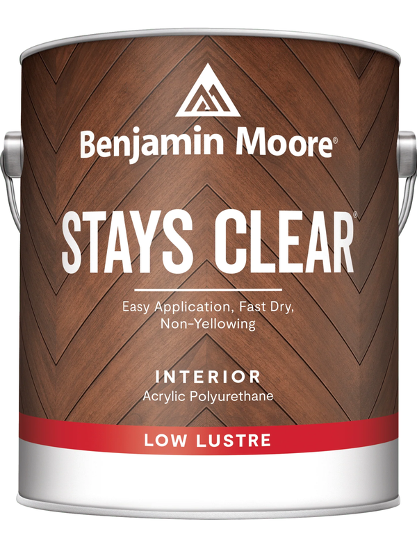 Benjamin Moore Benwood Stays Clear Acrylic Polyurethane - Low Lustre W423
