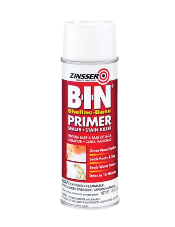 Zinsser BIN - Shellac Based Spray Primer