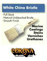 Corona - White Angle China Bristle 2 1/2"