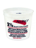 Mix' n Measure White 2.5 qt. Plastic Paint Pail