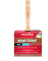 Wooster Bravo Stainer 4 3/4 in. Firm Flat Paint Brush F5119- Oil