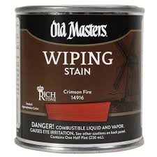 Old Masters - Wiping Stain Oil Based - CRIMSON FIRE