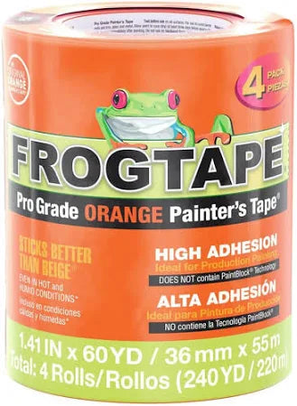 Frog Tape - Pro Grade - Exterior High Adhesion - 4pk