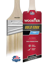 Wooster Gold Edge 5234 - Thin Handle - Angle Paint Brush Firm