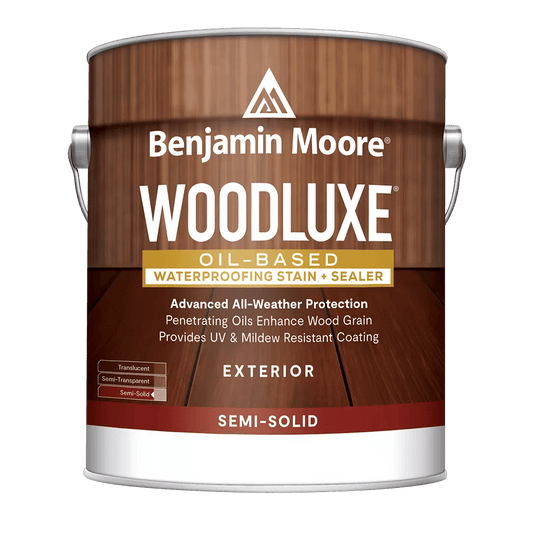 Woodluxe® Oil-Based Waterproofing Stain + Sealer - Semi-Solid 0593