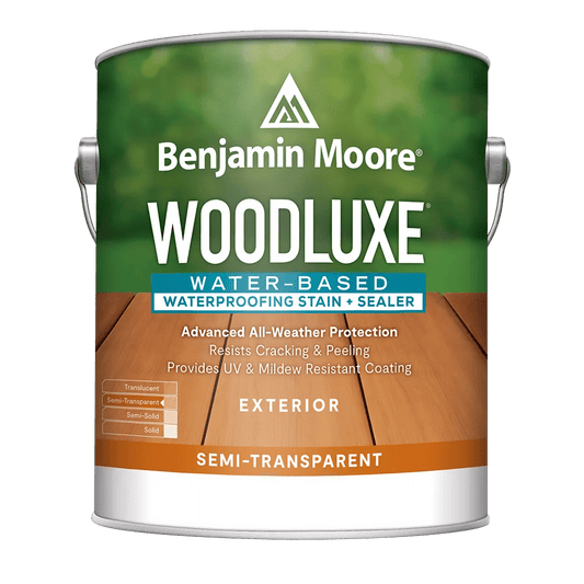 Woodluxe® Water-Based Waterproofing Stain + Sealer - Semi-Transparent 0692