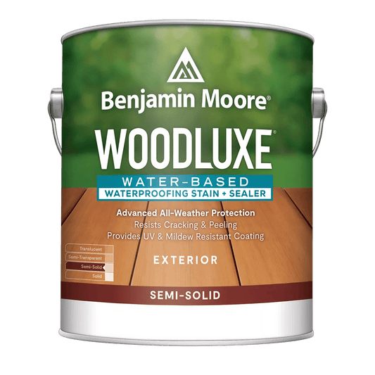 Woodluxe® Water-Based Waterproofing Stain + Sealer - Semi-Solid 0693