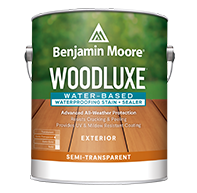 Benjamin Moore Woodluxe Water-Based Waterproofing Stain + Sealer - Semi-Transparent 692