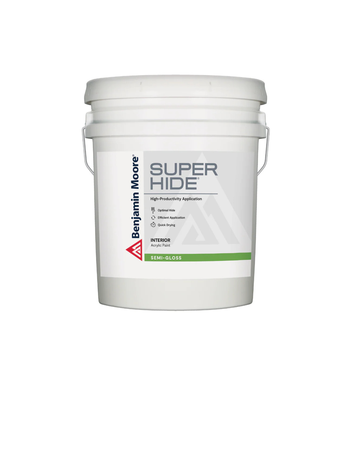 Benjamin Moore Super Hide Low VOC Interior Semi-Gloss N298 - view 2