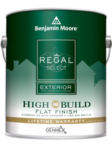 Benjamin Moore Regal Select Exterior High Build, Flat 400
