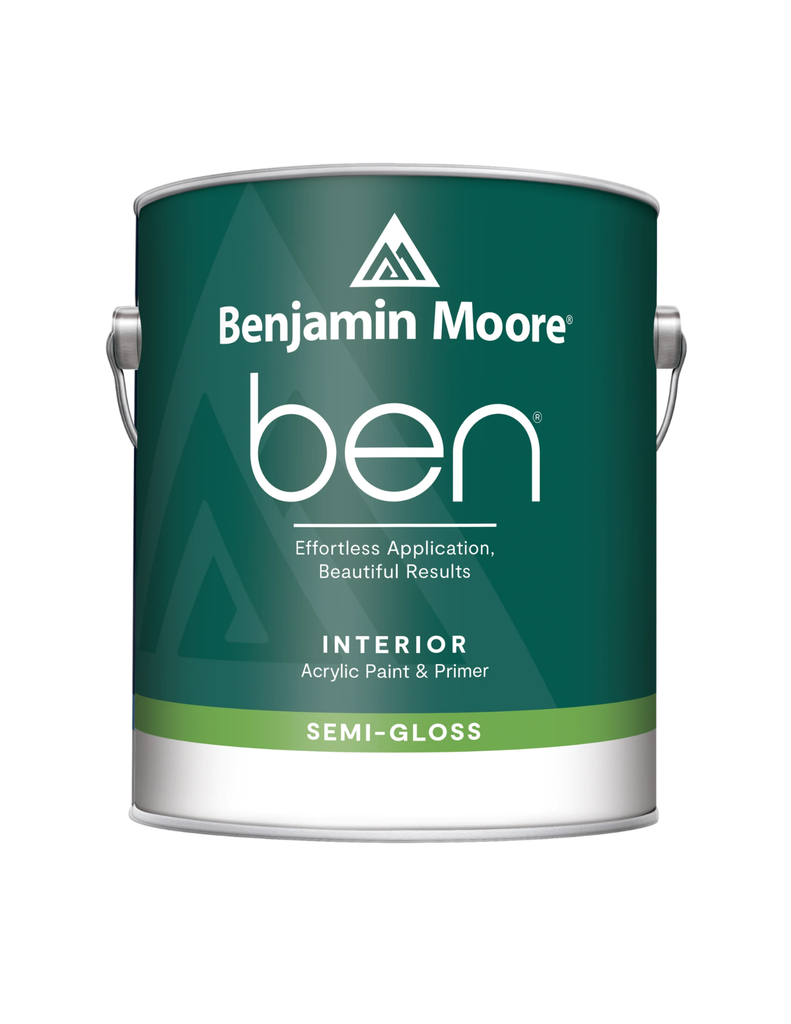 ben ® Waterborne Interior Paint- Semi-Gloss N627