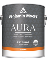 Benjamin Moore Aura Waterborne Exterior Paint - Satin Finish N631