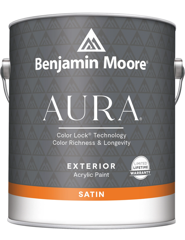 Benjamin Moore Aura Waterborne Exterior Paint - Satin Finish N631