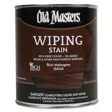 Old Masters - Wiping Stain Oil Based - RICH Mahogany