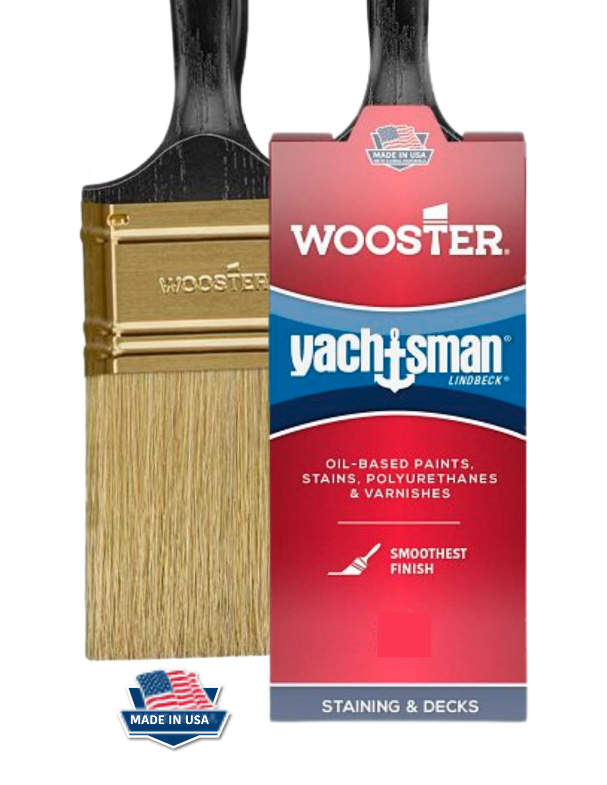 Wooster Yachtsman Flat Paint Brush Z1120