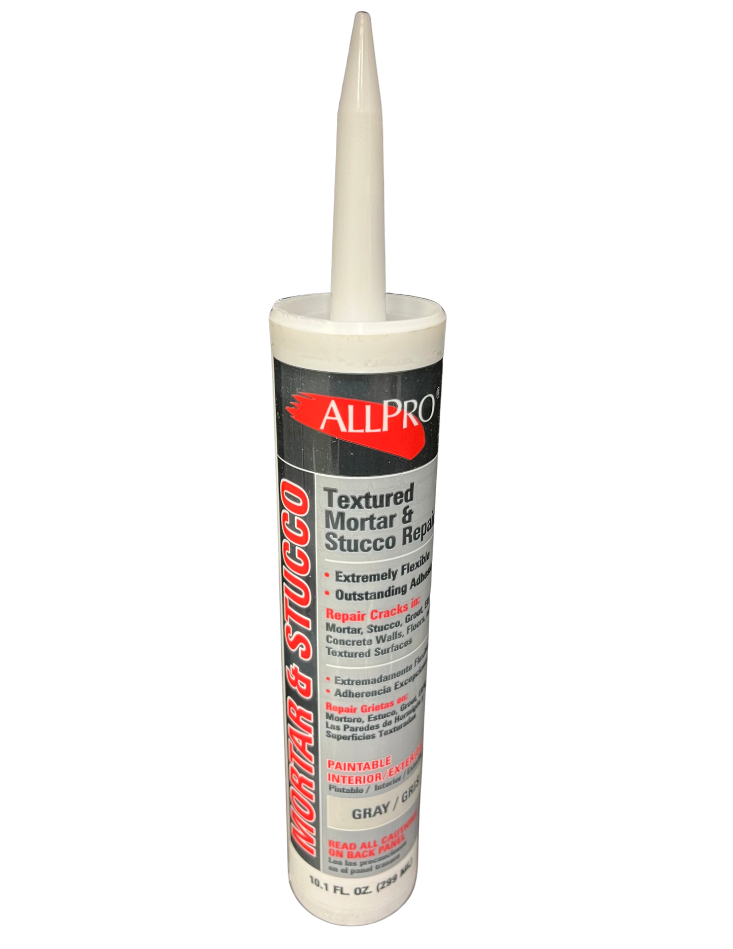 Textured Mortar and Stucco Repair- 10.1oz Gray